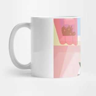 Relaxed cats_Have a good day Korean word Edit Mug